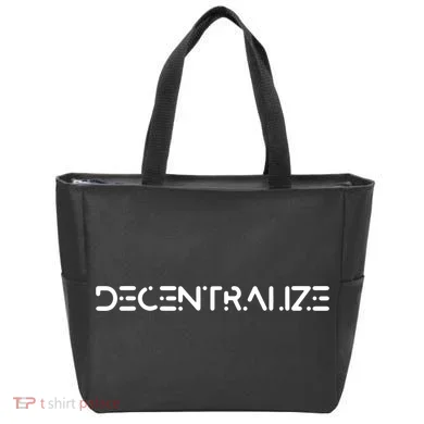 Decentralize Cryptocurrency Tote Bag