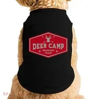 Deer Camp Drinking Team Funny Hunting Doggie Tank thumb 0