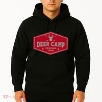 Deer Camp Drinking Team Funny Hunting Hoodie thumb 2