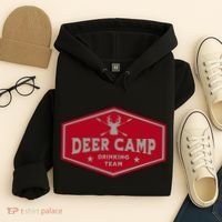 Deer Camp Drinking Team Funny Hunting Hoodie thumb 4