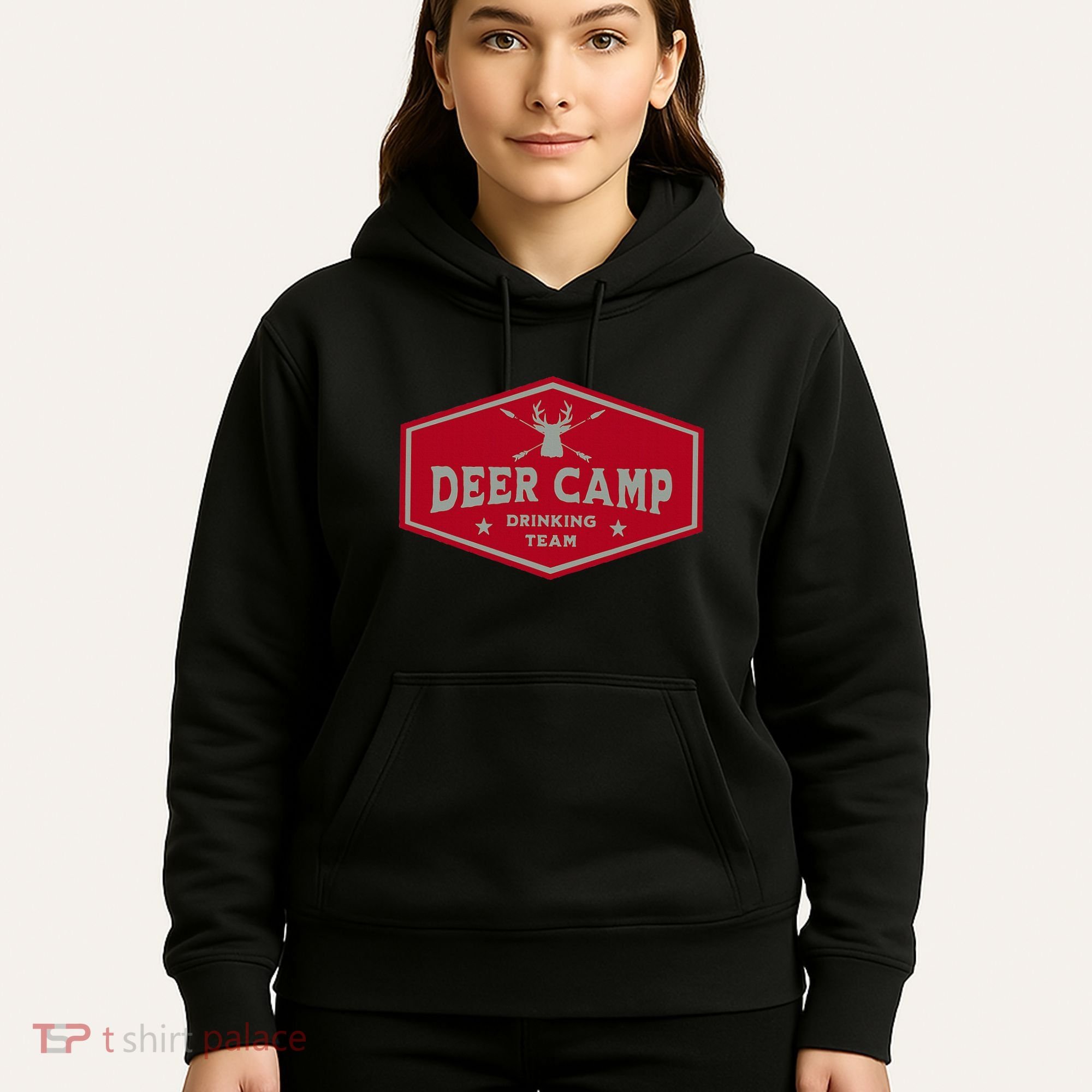 Deer Camp Drinking Team Funny Hunting Hoodie