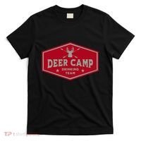 Deer Camp Drinking Team Funny Hunting T-Shirt thumb 0