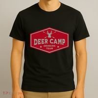 Deer Camp Drinking Team Funny Hunting T-Shirt thumb 3