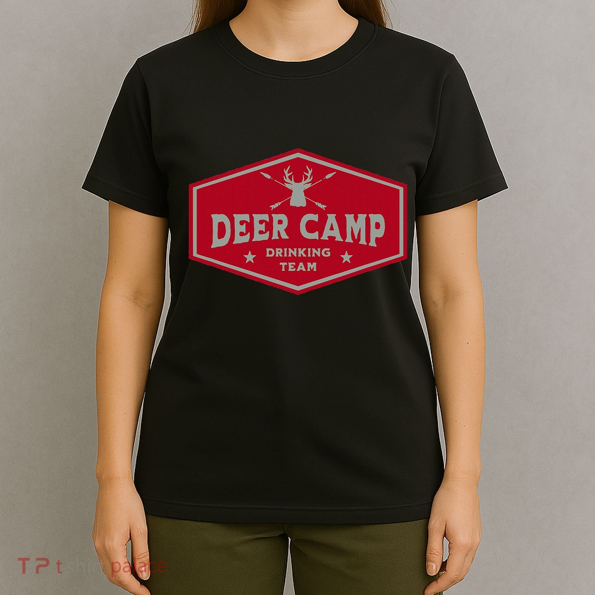 Deer Camp Drinking Team Funny Hunting T-Shirt