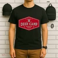 Deer Camp Drinking Team Funny Hunting T-Shirt thumb 6