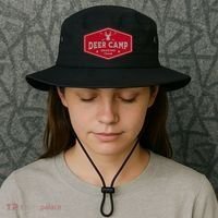 Deer Camp Drinking Team Funny Hunting Bucket Hat thumb 3