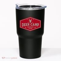 Deer Camp Drinking Team Funny Hunting Tumbler thumb 0