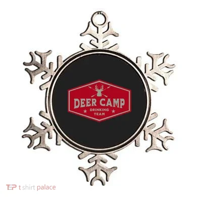 Deer Camp Drinking Team Funny Hunting Ornament