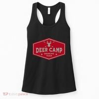 Deer Camp Drinking Team Funny Hunting Women's Tank Top thumb 0