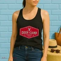 Deer Camp Drinking Team Funny Hunting Women's Tank Top thumb 2