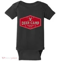 Deer Camp Drinking Team Funny Hunting Baby Bodysuit thumb 0
