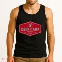 Deer Camp Drinking Team Funny Hunting Tank Top thumb 3