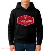 Deer Camp Drinking Team Funny Hunting Kids Hoodie thumb 4