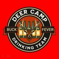 Deer Camp Drinking Team Funny Hunting Santa Hat thumb 1