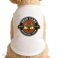Deer Camp Drinking Team Funny Hunting Doggie Tank thumb 0
