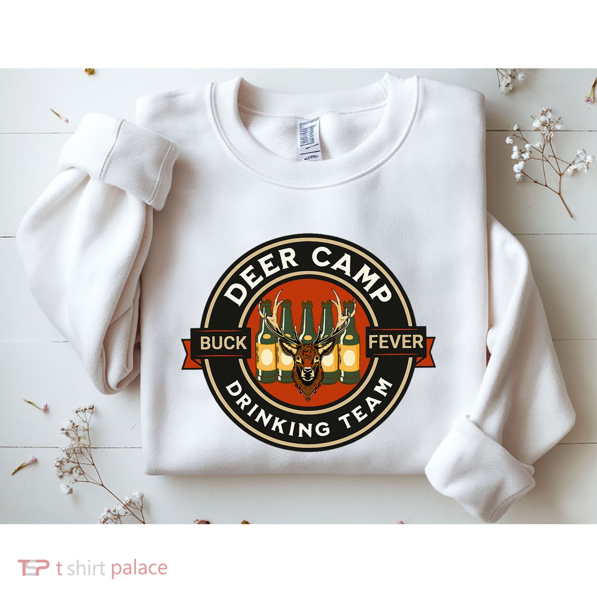 Deer Camp Drinking Team Funny Hunting Sweatshirt