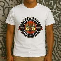 Deer Camp Drinking Team Funny Hunting T-Shirt thumb 3
