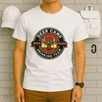 Deer Camp Drinking Team Funny Hunting T-Shirt thumb 6