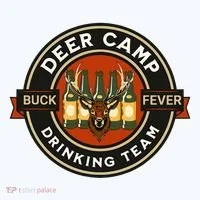Deer Camp Drinking Team Funny Hunting Bucket Hat thumb 4