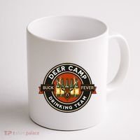 Deer Camp Drinking Team Funny Hunting Coffee Mug thumb 1