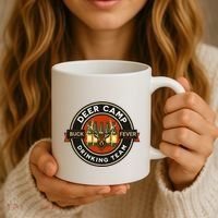 Deer Camp Drinking Team Funny Hunting Coffee Mug thumb 3