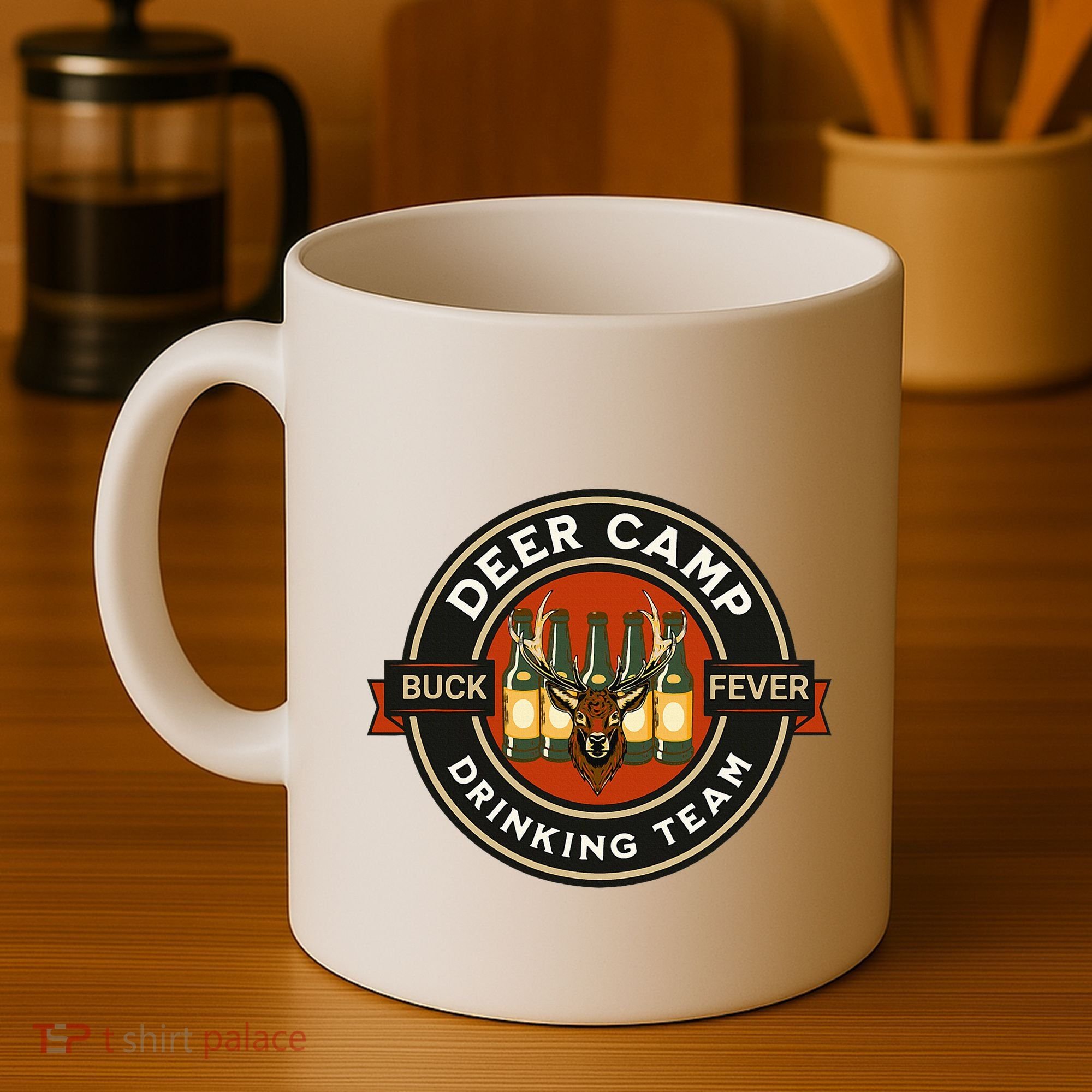 Deer Camp Drinking Team Funny Hunting Coffee Mug