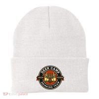 Deer Camp Drinking Team Funny Hunting Beanie thumb 0