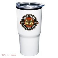Deer Camp Drinking Team Funny Hunting Tumbler thumb 0