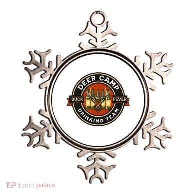 Deer Camp Drinking Team Funny Hunting Ornament