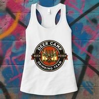 Deer Camp Drinking Team Funny Hunting Women's Tank Top thumb 3