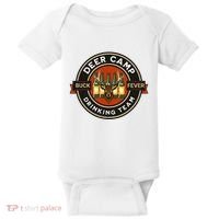 Deer Camp Drinking Team Funny Hunting Baby Bodysuit thumb 0