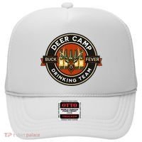 Deer Camp Drinking Team Funny Hunting Hat thumb 0