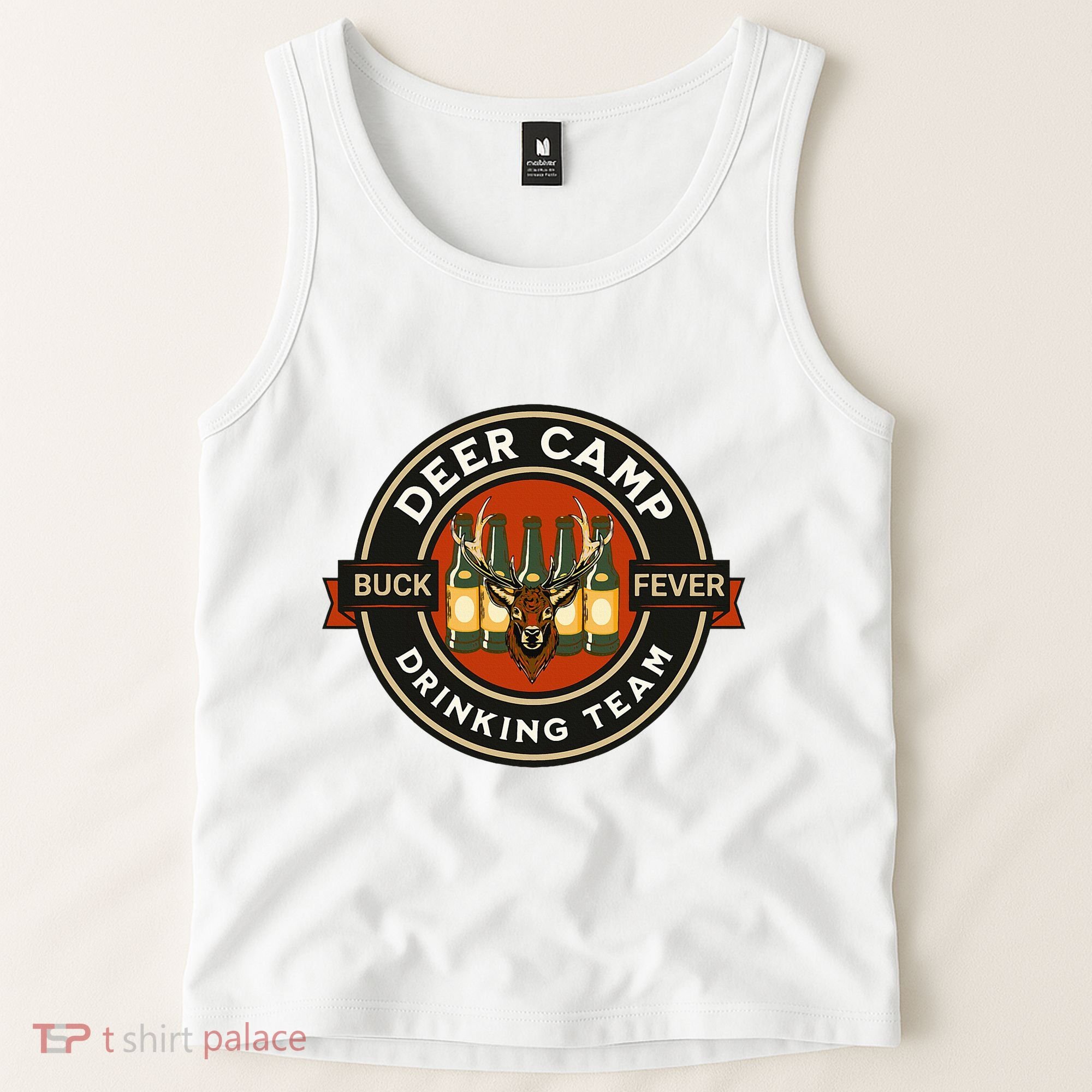 Deer Camp Drinking Team Funny Hunting Tank Top