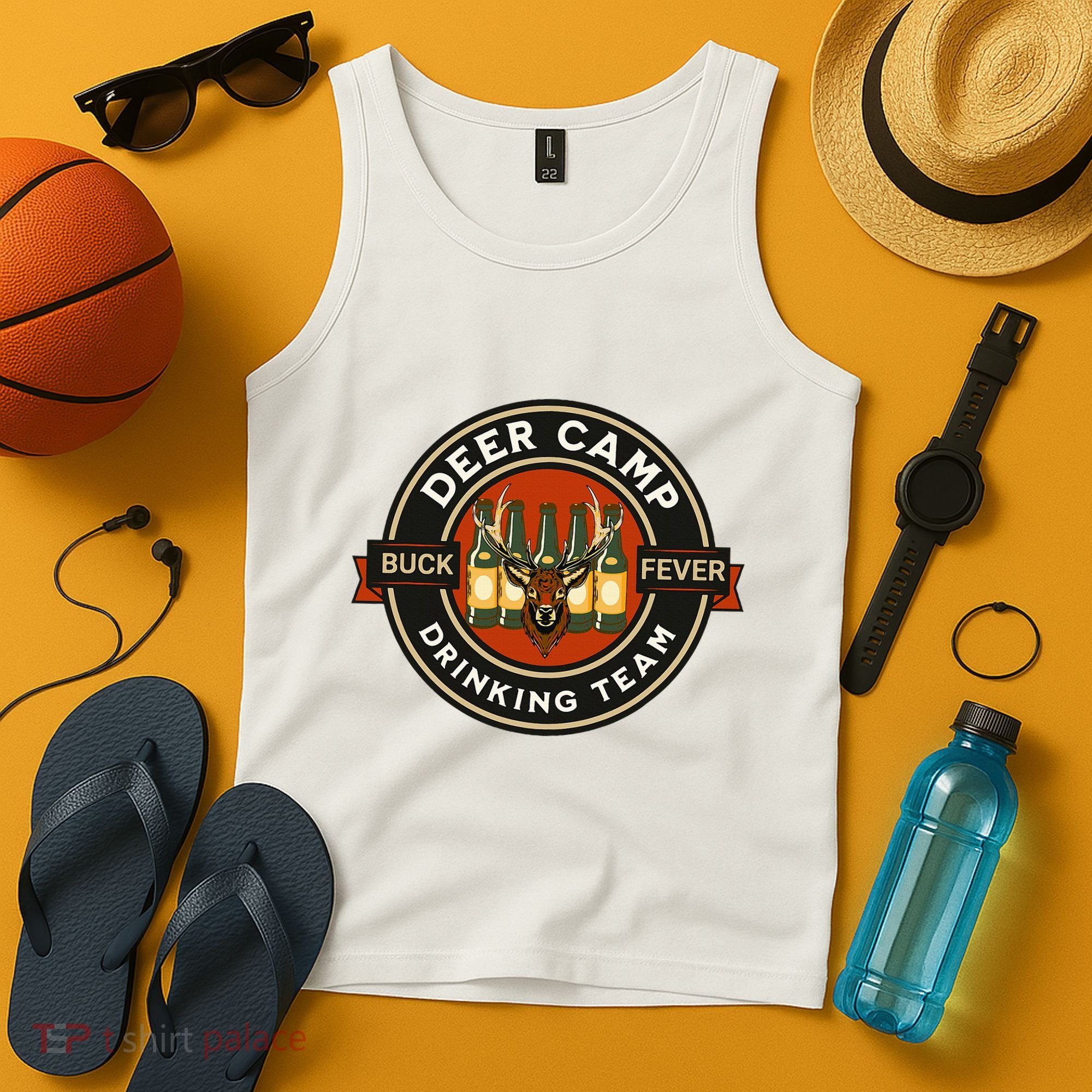 Deer Camp Drinking Team Funny Hunting Tank Top