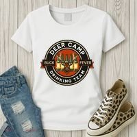 Deer Camp Drinking Team Funny Hunting Women's T-Shirt thumb 3