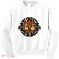 Deer Camp Drinking Team Funny Hunting Kids Sweatshirt thumb 0