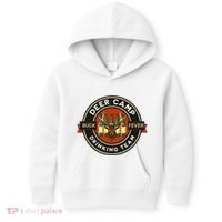 Deer Camp Drinking Team Funny Hunting Kids Hoodie thumb 0