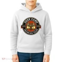 Deer Camp Drinking Team Funny Hunting Kids Hoodie thumb 4