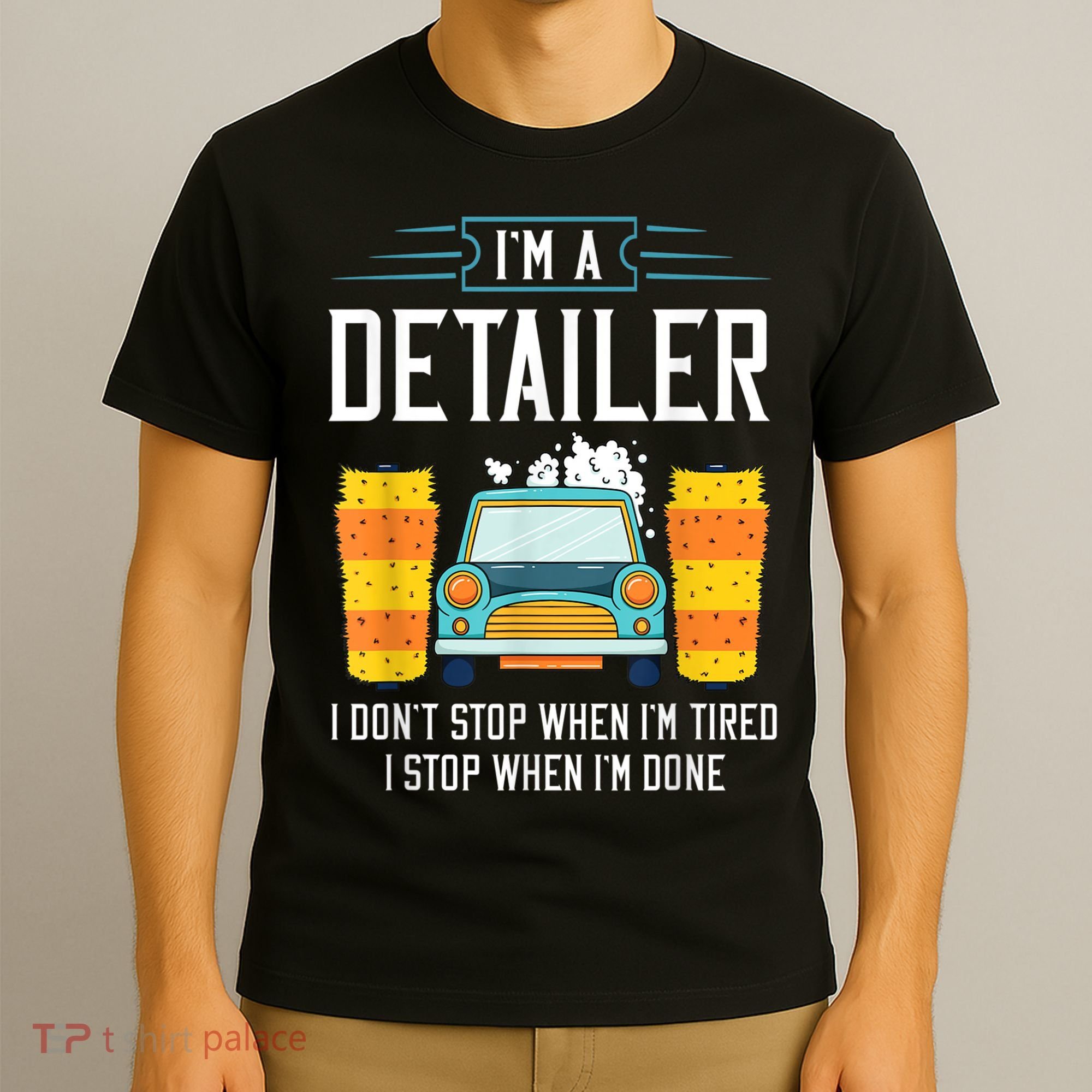 Detailer Car Detailing Car Wash T-Shirt
