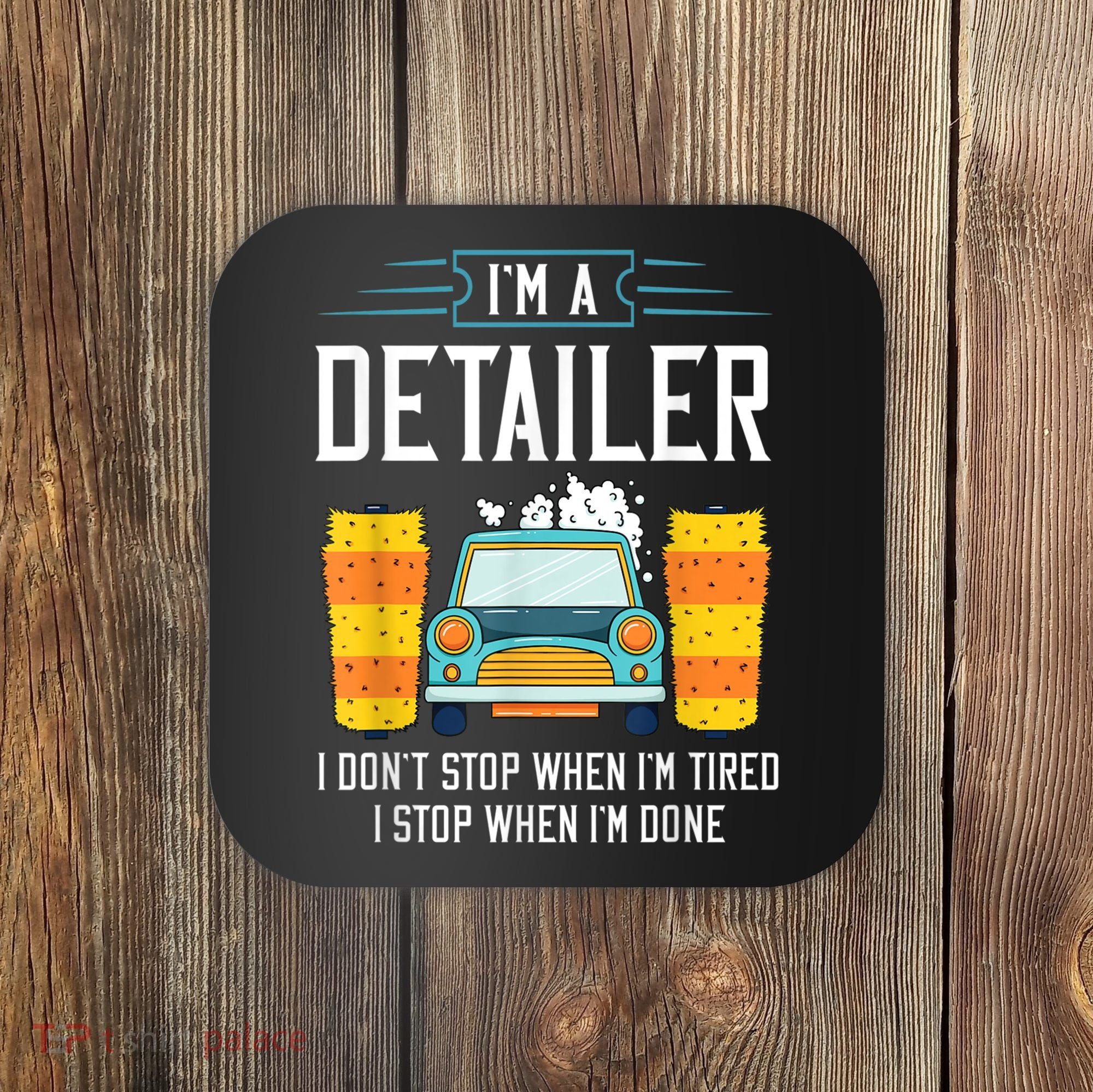 Detailer Car Detailing Car Wash Coaster
