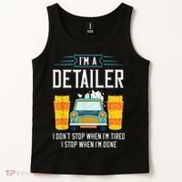 Detailer Car Detailing Car Wash Tank Top thumb 2