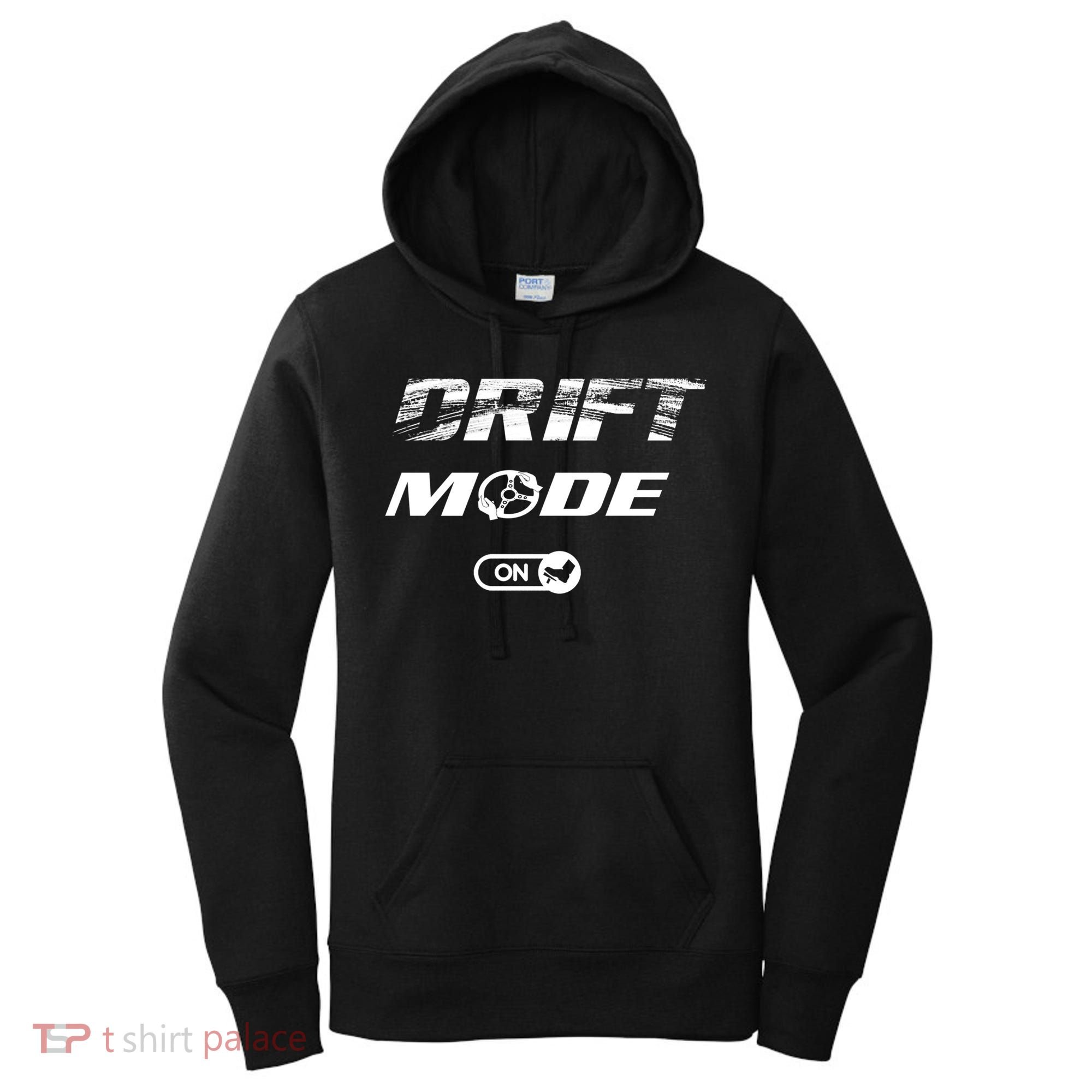 Drifting Cars Drift Mode On Auto Racing Mechanic Cool Gift Women's Hoodie