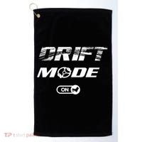 Drifting Cars Drift Mode On Auto Racing Mechanic Cool Gift Golf Towel thumb 0