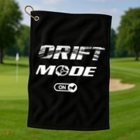 Drifting Cars Drift Mode On Auto Racing Mechanic Cool Gift Golf Towel thumb 1