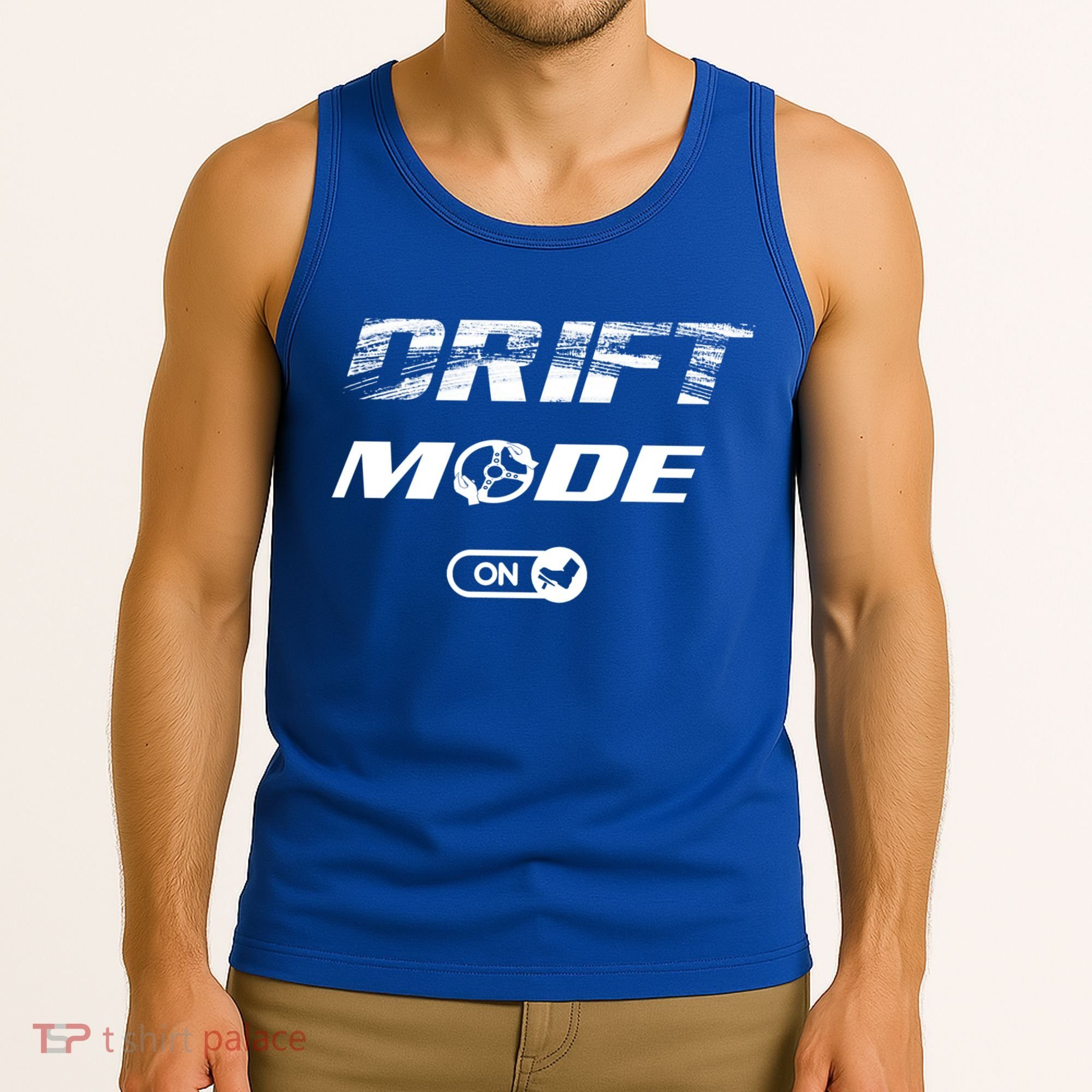 Drifting Cars Drift Mode On Auto Racing Mechanic Cool Gift Tank Top