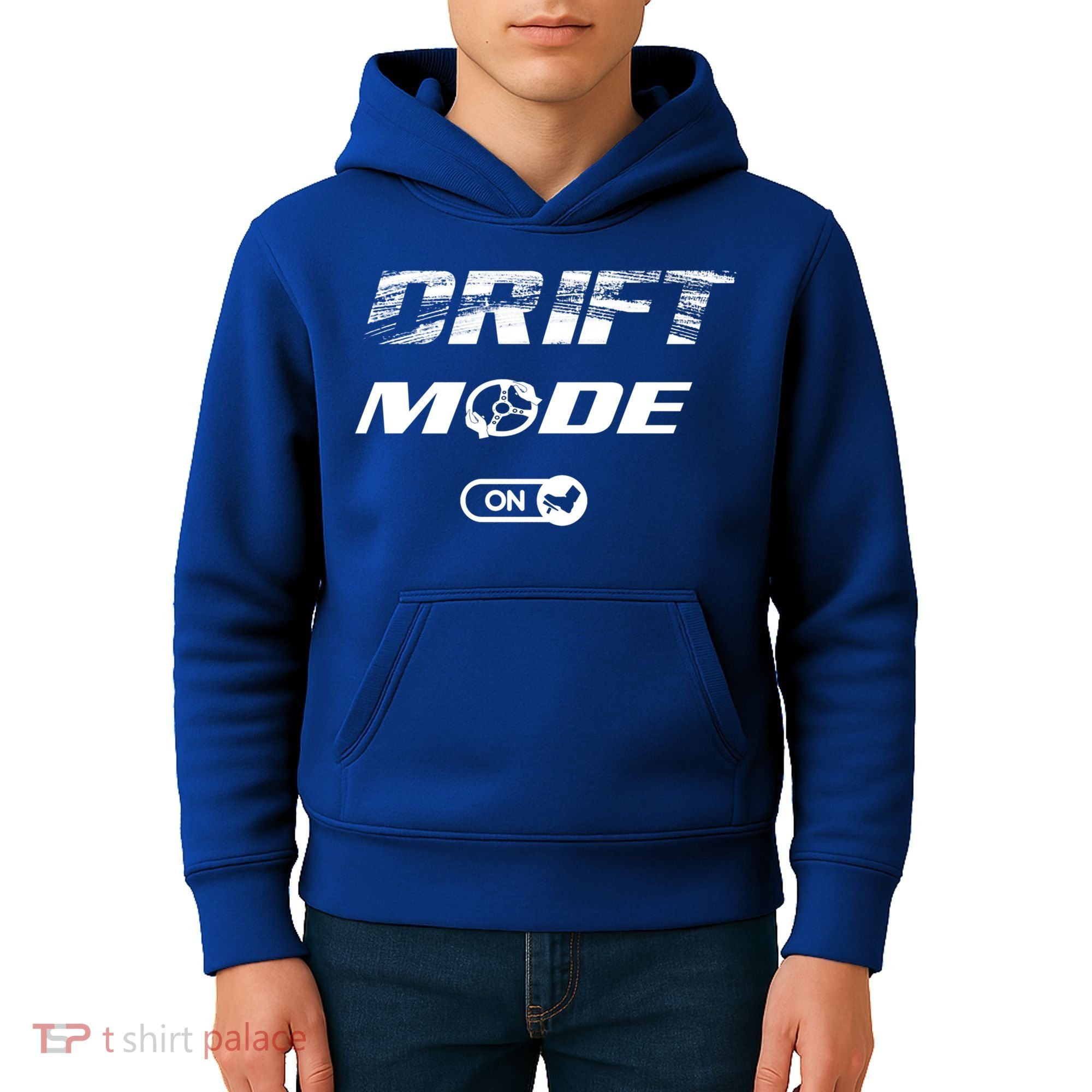 Drifting Cars Drift Mode On Auto Racing Mechanic Cool Gift Kids Hoodie