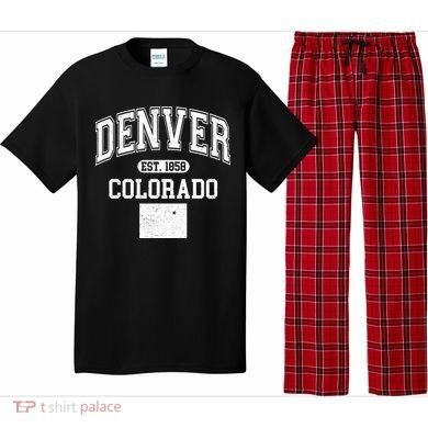 Denver Colorado Est 1858 Varsity Pajama Set