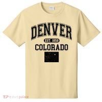 Denver Colorado Est 1858 Varsity T-Shirt thumb 0