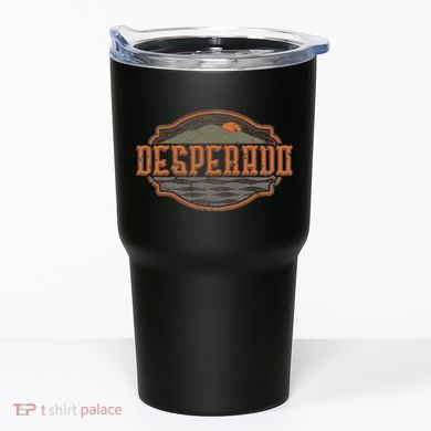 Desperado Cowboy Eagle Desperado Landscape Tumbler