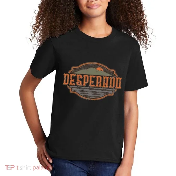 Desperado Cowboy Eagle Desperado Landscape Kids T-Shirt